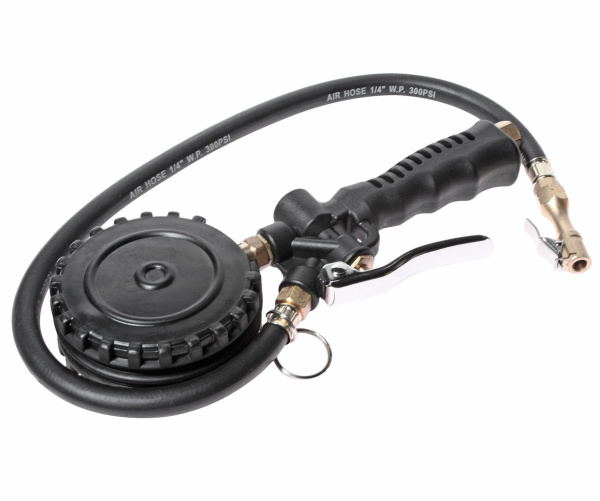 Манометр шинный многофункциональный JTC-4058 (до 170PSI, 12 Bar)