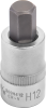 S09H412 Насадка торцевая 1/2"DR с вставкой-битой шестигранной, H12, 55 мм