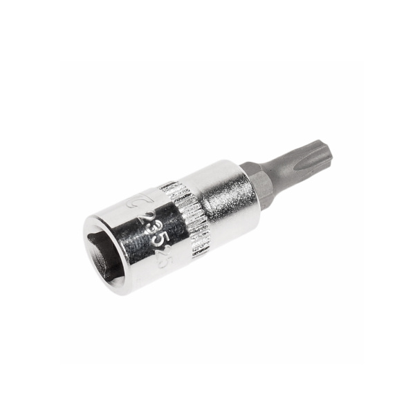 Бита-головка с отверстием JTC-23525 (1/4", TORX, T25Hх37 мм)