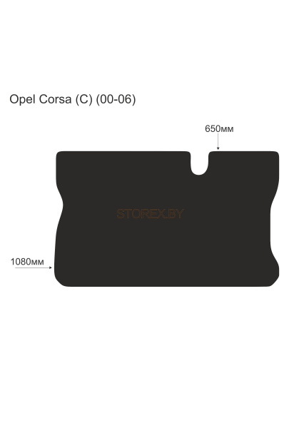 Opel Corsa (С) (00-06) Багажник copy