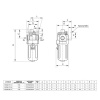 GARWIN PRO 807660-50-12 Лубрикатор для пневмоинструмента 1/2"