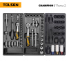 Набор инструментов "CHAMPION" для тележки TOLSEN TT85416-239 (18 ложементов, 239 предметов)