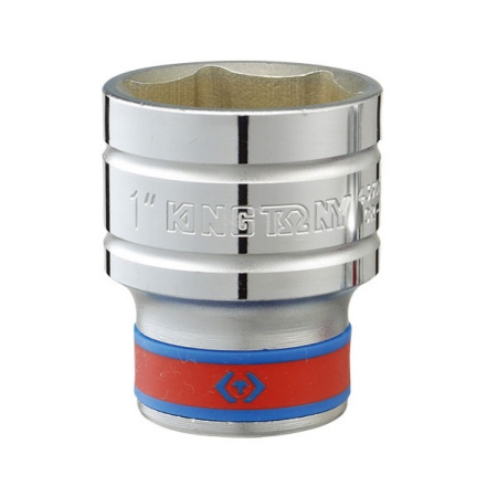 Набор торцевых головок с принадлежностями 1/2", шестигранные, 3/8-1&1/4", 24 предмета KING TONY 4532SR