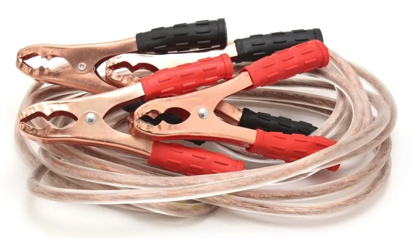 Стартовые провода КВС-500AMP прозрачная изоляция в сумке