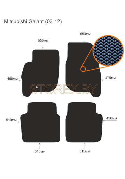 Mitsubishi Galant (03-12) copy
