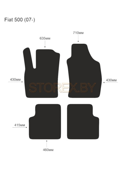 Fiat 500 (07-) copy