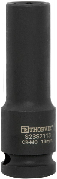 Головка торцевая ударная глубокая Thorvik S23S2116 (1/2"DR, 16 мм)