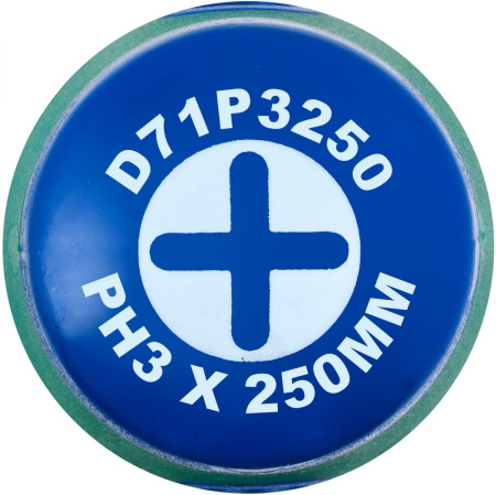D71P3250 Отвертка стержневая крестовая ANTI-SLIP GRIP, PH3x250 мм