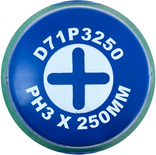D71P3250 Отвертка стержневая крестовая ANTI-SLIP GRIP, PH3x250 мм