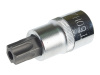 Бита-головка с отверстием JTC-45460 (1/2", TORX, T60Hх55 мм)