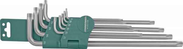 Набор ключей торцевых H12S110S TORX® удлиненных Т9-50, 10 предметов