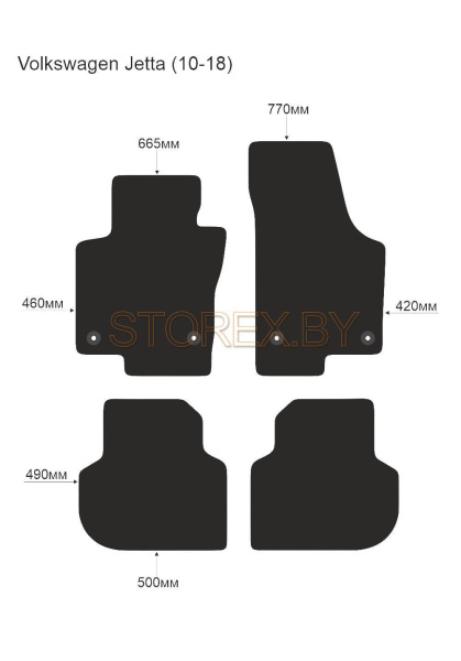 Volkswagen Jetta (10-18) copy