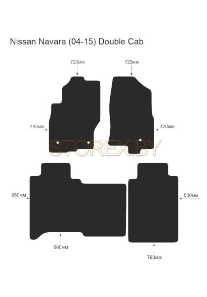 Nissan Navara (04-15) Double Cab copy