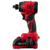 Аккумуляторный шуруповерт MIGHTY SEVEN DS-203SP, ударный, 18 В, 4 предмета, кейс, в комплекте набор бит