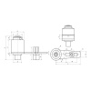 Усилитель крутящего момента ручной с опорой на головку GARWIN PRO 520205-10000 (1:29, 10000 Нм)