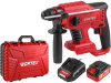 Аккум. перфоратор WORTEX CRH 1820-2 в чем. ALL1 XLT SET БЕСЩЕТ., 18 В, 2.2 Дж, 20 мм, 1х4 А*ч