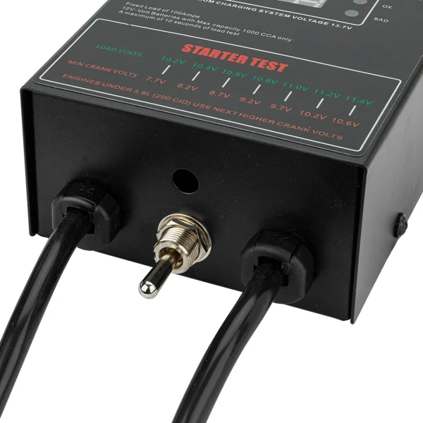 Тестер аккумуляторных батарей цифровой (12V, 100А)