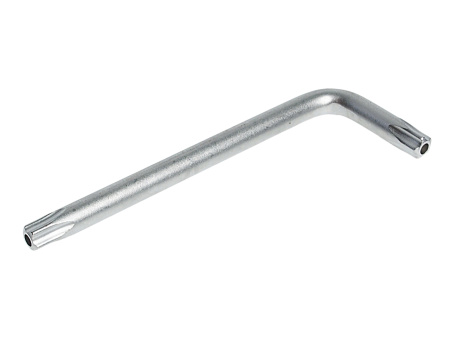 Ключ TORX Г-образный 5-гранный JTC-71925 (TS25H, L=60 мм)