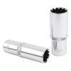 Licota P2009L Головка торцевая глубокая spline 1/4" 9 мм