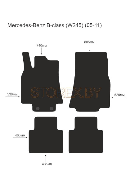 Mercedes-Benz B-class (W245) (05-11) copy