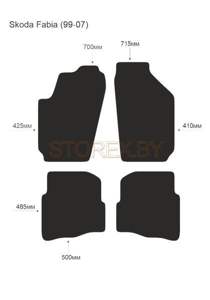 Skoda Fabia (99-07) copy