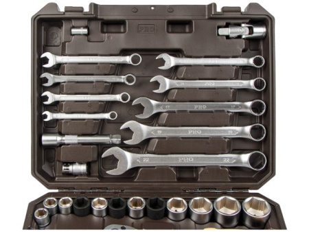 Набор головок и ключей 82пр. 1/4",1/2" PRO STARTUL DAKAR (PRO-082DK)