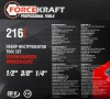 Набор инструментов 216пр. 1/4'', 3/8'', 1/2''(6гр.)