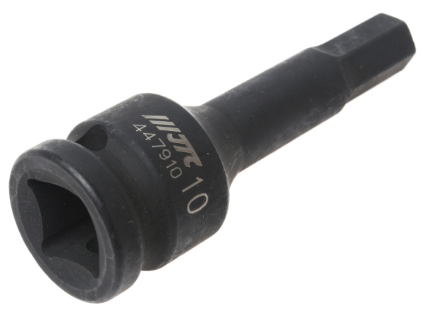 Бита-головка ударная JTC-447910 (1/2", HEX, H10х78 мм)