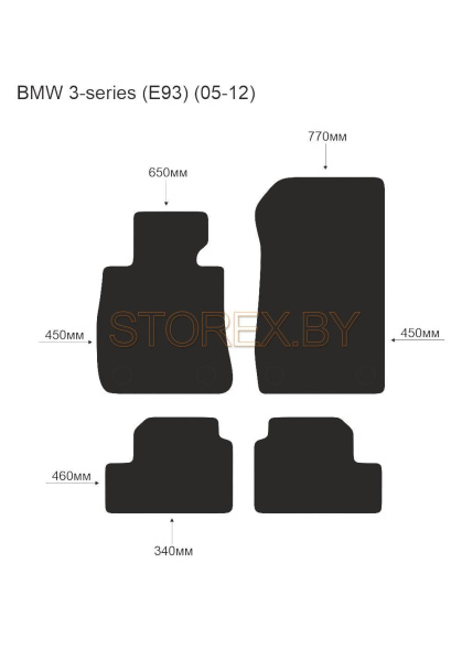 BMW 3-series (E93) (05-12) copy