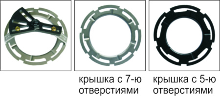 Ключ для крышки топливного насоса универсальный JTC-4159 (захват 148-199 мм)