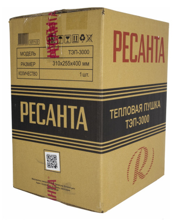 Тепловая пушка Ресанта ТЭП-3000
