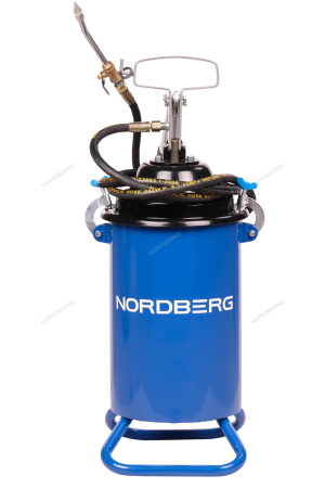 NORDBERG установка N5012 для раздачи густой смазки ручная, 12 л
