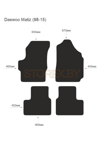 Daewoo Matiz (98-15) copy