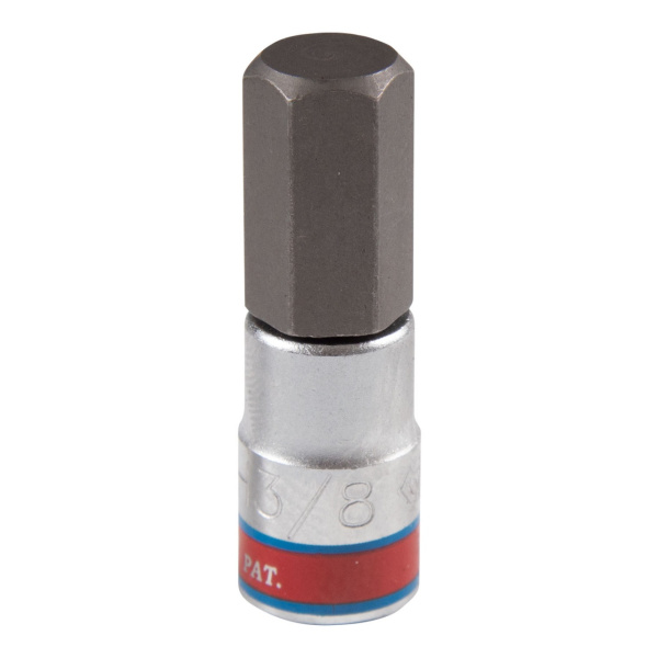 KING TONY Насадка (бита) торцевая 1/4", Hex, 3/8", L = 37 мм