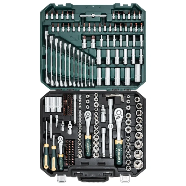 Набор инструментов 216пр. 1/4''3/8''1/2''(6гр, 12гр)