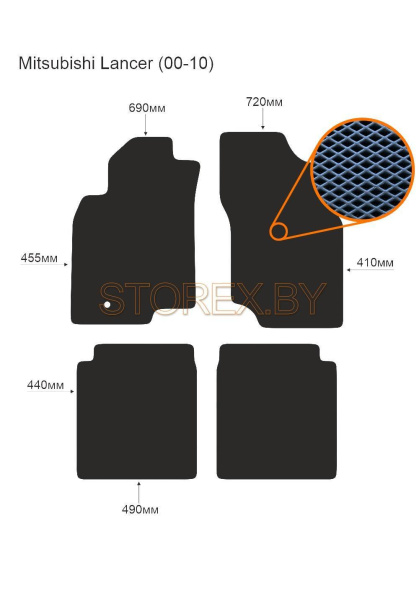 Mitsubishi Lancer (00-10) copy