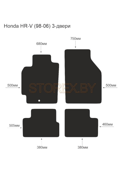 Honda HR-V (98-06) 3-двери copy