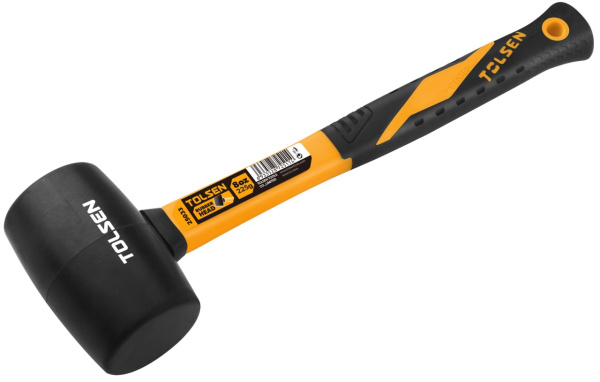 Киянка "GRIPro" 450 г фибергласовая рукоятка черная TOLSEN TT25035