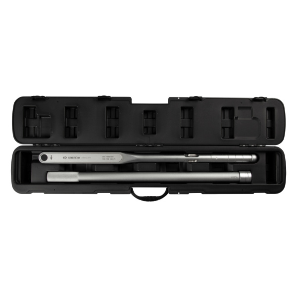 Динамометрический ключ серии ALUMINIUM KING TONY 3465G-3FB (3/4", 200-1000 Нм, футляр)