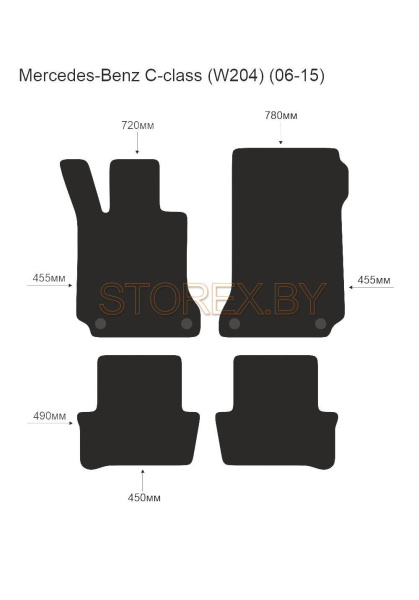 Mercedes-Benz C-class (W204) (06-15) copy