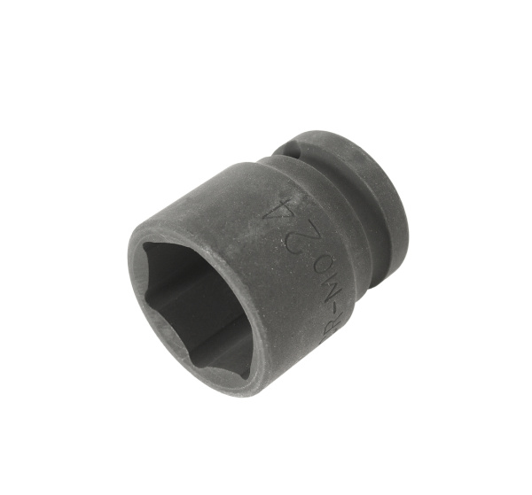 Головка торцевая ударная JTC-443824 (1/2", 24 мм, L=38 мм)