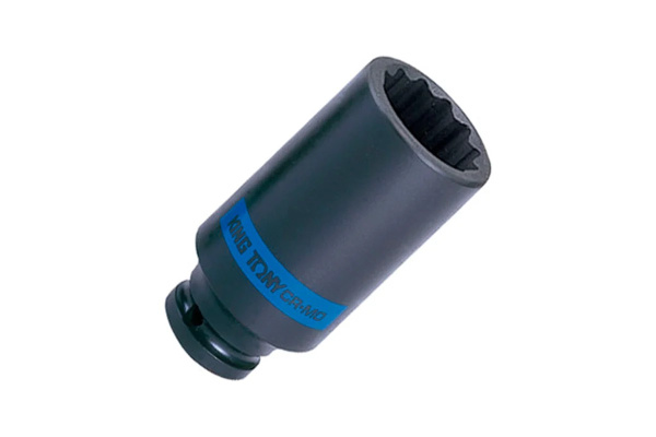 Головка торцевая ударная глубокая 12-гранная KING TONY 443010M (10 мм, 1/2DR)