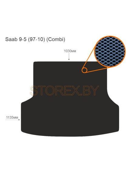 Saab 9-5 (97-10) (Combi) Багажник copy