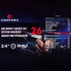 Набор инструментов ударных 26пр. 3/4''(6гр.)