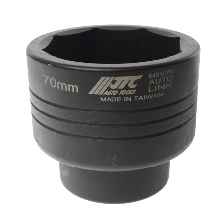 Головка торцевая ударная 8-ми гранная JTC-8481070 (1", 70 мм)