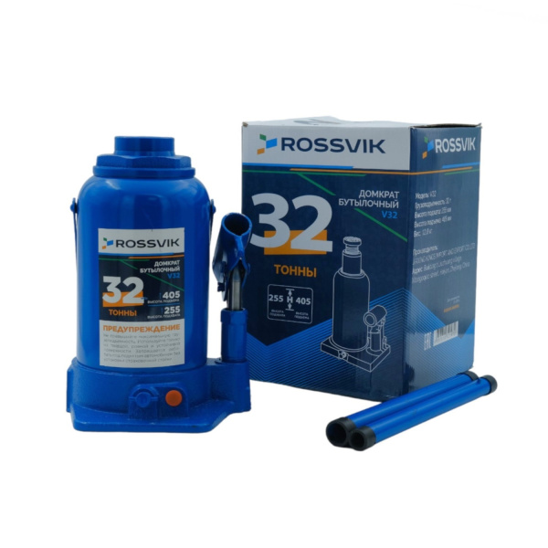Домкрат бутылочный ROSSVIK V32 (г/п 32,0 т)
