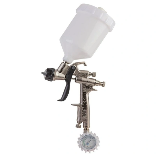 SLIM XLIGHT S HVLP краскопульт, верхний бачок пластик, 1,3м
