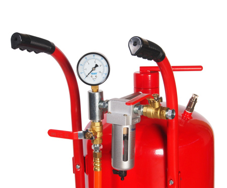 Аппарат пескоструйный JTC-5324 (38 л, шланг 1/2", 250PSI)