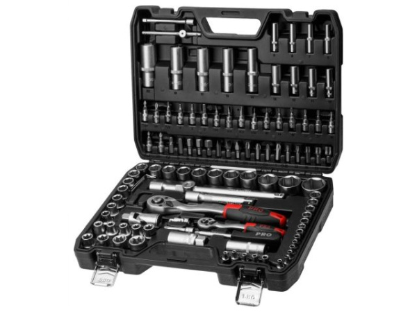Набор головок и бит 108пр. 1/4",1/2" PRO STARTUL STUTTGART (PRO-108S)