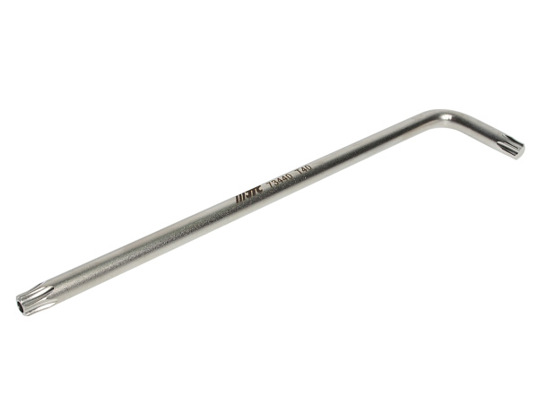 Ключ TORX Г-образный удлиненный JTC-73440 (T40H, L=180 мм)